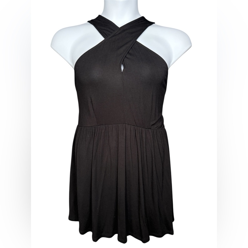 Torrid Black Halter Neck Top  Size 3